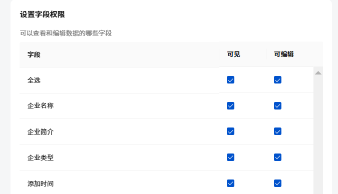 权限组设置2