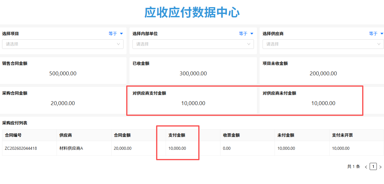应收应付